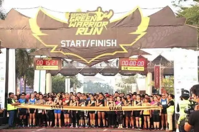 Vakum Sejak Pandemi, Serpong Green Warrior Run Kembali Hadir Tahun Ini