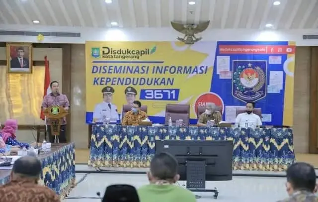 Pemkot Tangerang Targetkan Data Kependudukan Tercatat 100 Persen