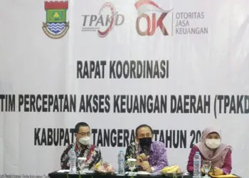 TPAKD Kabupaten Tangerang Gelar Rakor Bersama OJK