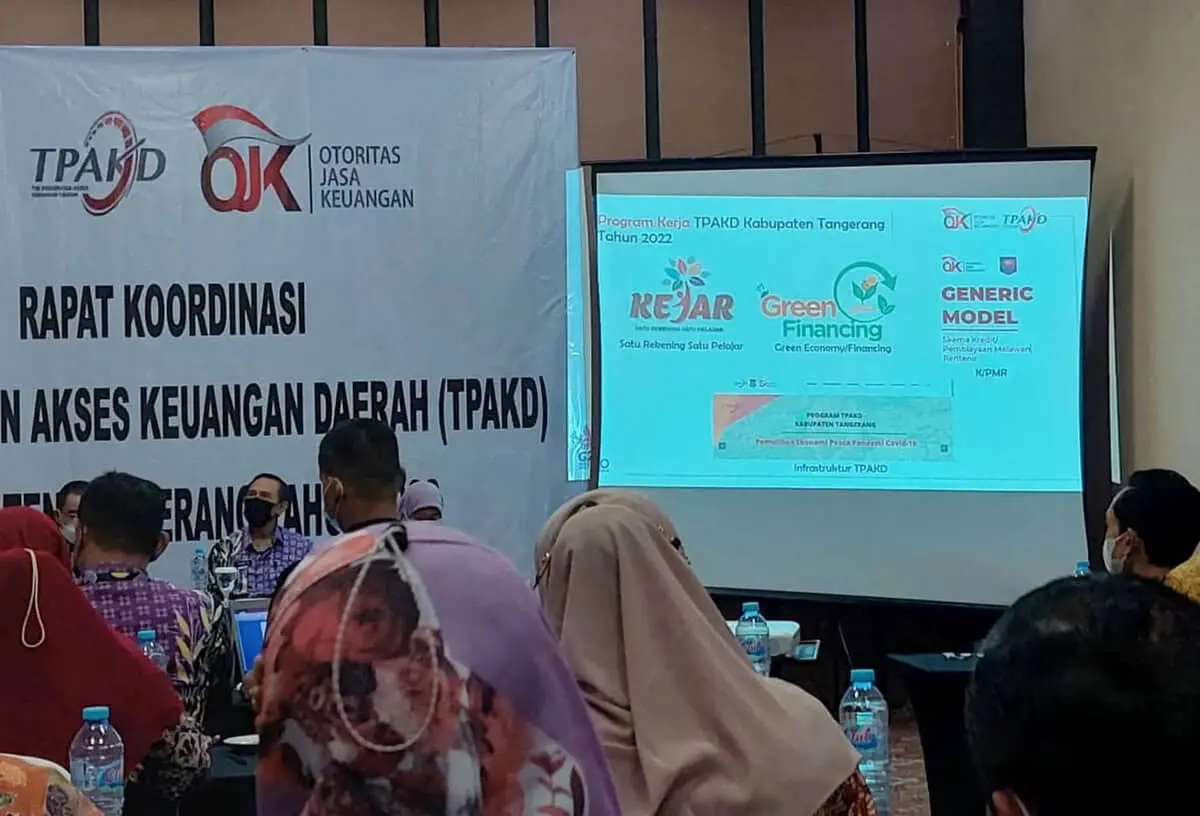 TPAKD Kabupaten Tangerang Gelar Rakor Bersama OJK