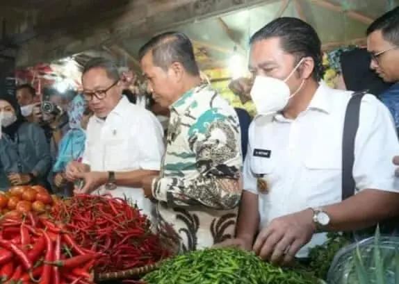 Sidak PIR dan Resmikan Sentra UMKM di Serang, Mendag RI Sebut Harga Pangan Stabil