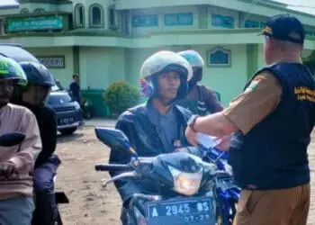Razia pajak kendaraan. (ISTIMEWA)