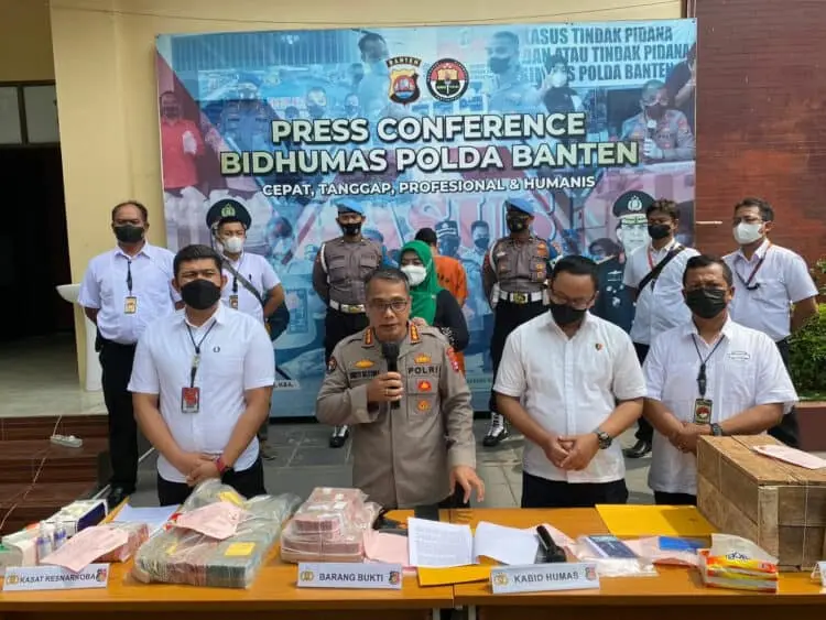 Miskinkan Bandar Narkoba, Polda Banten Sita 1 Miliar Rupiah