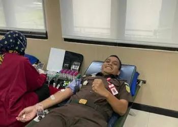 Peringati Hari Bhakti Adhyaksa, Kejaksaan Negeri Kabupaten Tangerang Gelar Donor Darah