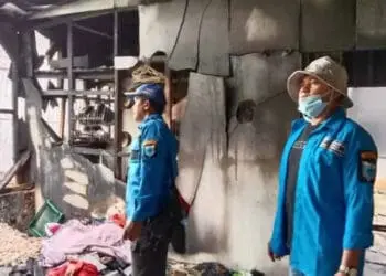 Kebakaran, Satu Rumah Warga Angsana Pandeglang Ludes