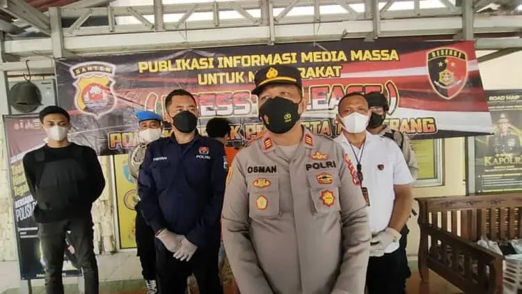 Polsek Kresek Tangkap Tiga Tersangka Pembobol Toko Spare Part