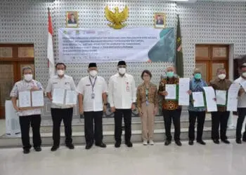 Bupati Tangerang Teken MoU Kegawatdaruratan Penyelamatan Ibu dan Bayi Baru Lahir