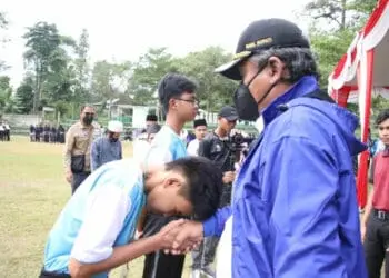 760 Santri Santriwati Ikuti Pospekab, Pandji : Semoga Terpilih Atlet Terbaik
