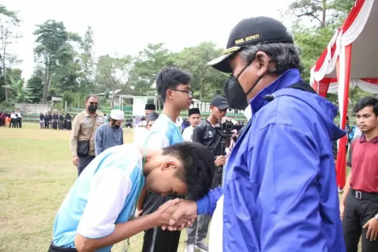 760 Santri Santriwati Ikuti Pospekab, Pandji : Semoga Terpilih Atlet Terbaik