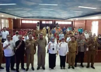 Pemkab Serang, menggelar kegiatan forum konsultasi publik, di ruang Tb Suwandi Setda Kabupaten Serang, Selasa (19/7/2022). (ISTIMEWA)