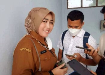 Kepala Samsat Cikande, Rita Prameswari. (ISTIMEWA)