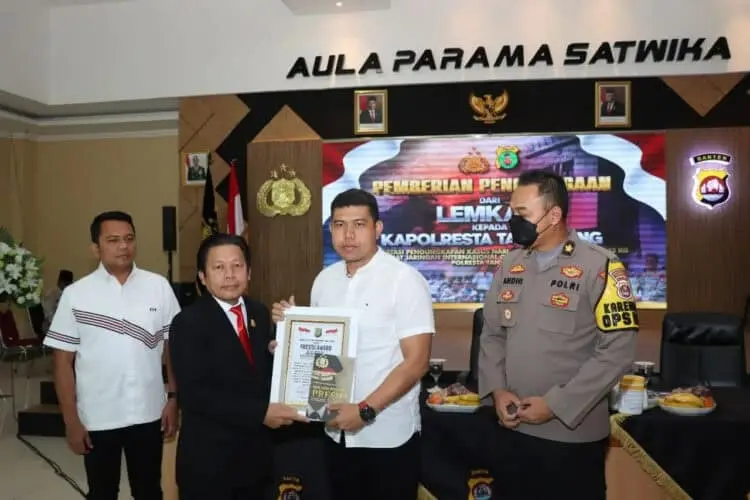 Ungkap Kasus Sabu 43 Kg, Polresta Tangerang Diganjar Penghargaan
