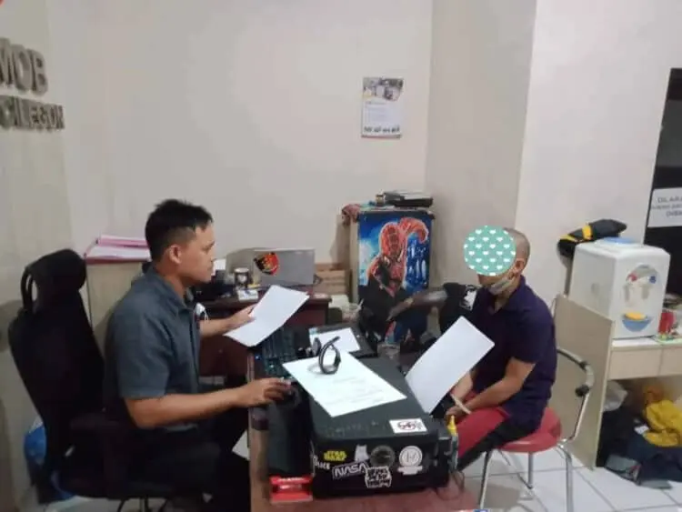 Pria Ini Nekat Curi Motor di Parkiran Pabrik