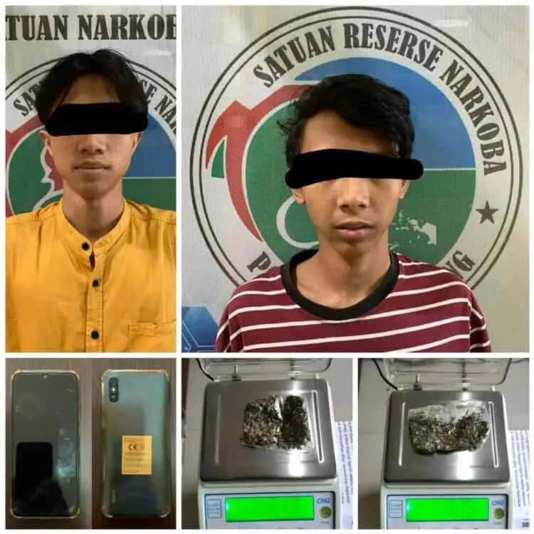 Dua Pelajar Patungan Beli Ganja di Medsos, Eh Ditangkap Polisi