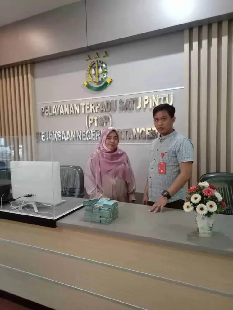 Tersangka Kasus Mafia Pupuk di Sepatan Kembalikan Uang Pengganti ke Kejari Rp110 Juta