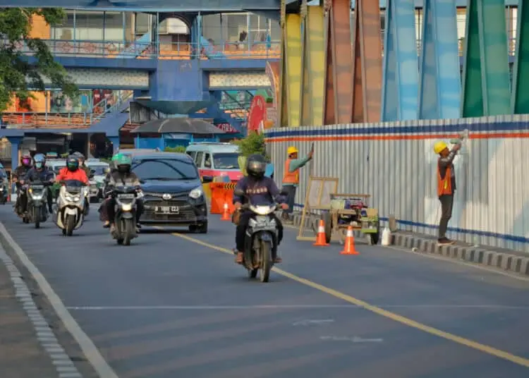 Foto Rencana Perbaikan Jembatan Cisadane Tangerang