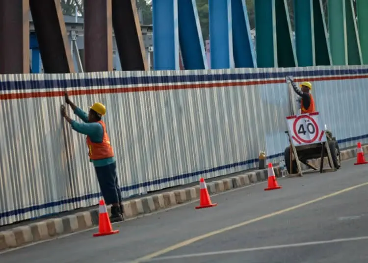 Foto Rencana Perbaikan Jembatan Cisadane Tangerang
