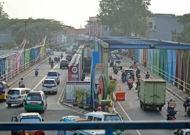Foto Rencana Perbaikan Jembatan Cisadane Tangerang