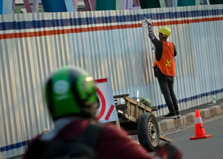 Foto Rencana Perbaikan Jembatan Cisadane Tangerang