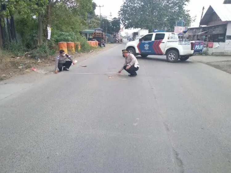 Siswa SMPN 1 Pasar Kemis Tewas Terlindas Truk Barang