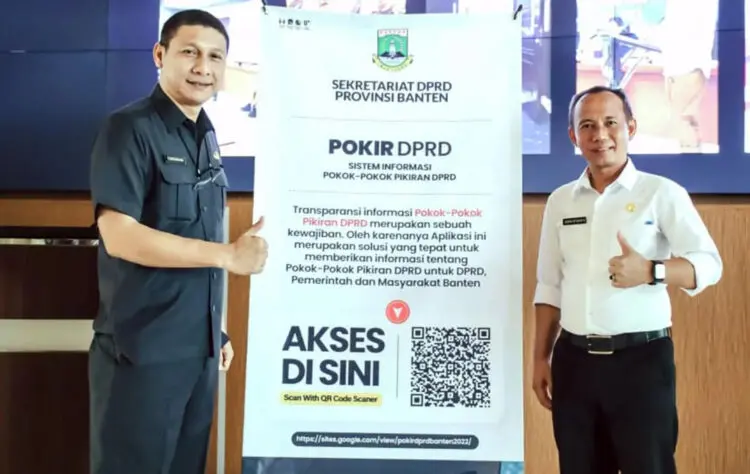 DPRD Banten Luncurkan Aplikasi Pokir Online