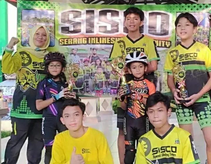 Tim Sepatu Roda Kota Serang Sudah Komplet