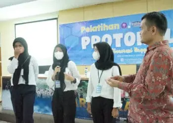Anggota Pramuka Kabupaten Tangerang Dilatih Protokoler dan Jurnalistik