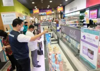 Sidak Mall, DisperindagkopUKM Kota Tangerang Temukan Kosmetik Ilegal