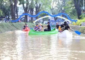 Begini Caranya Mencoba Wisata Perahu Kano di Kota Tangerang