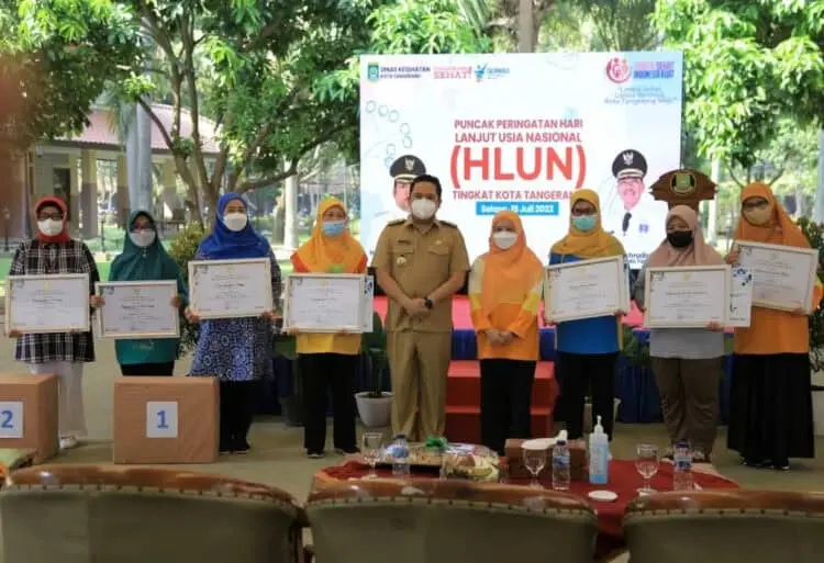 Hari Lansia Nasional, Pemkot Tangerang Launching Peri Lansia, Begini Tugasnya