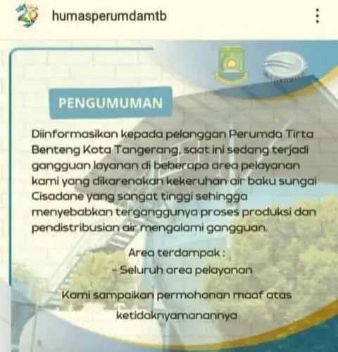 Layanan Terganggu, PDAM Tirta Benteng Sampaikan Permohonan Maaf, Pelanggan: Sering Banget Minta Maaf