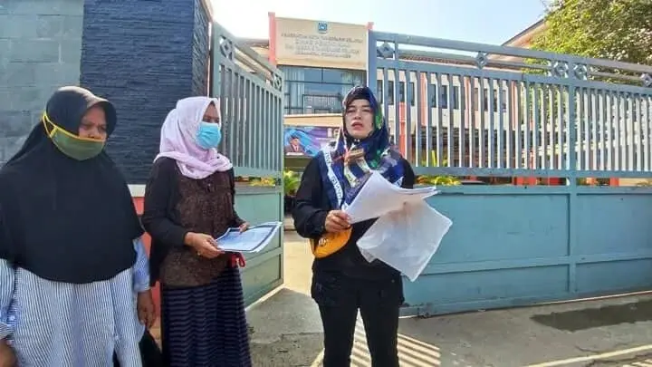 Orang Tua Siswa Geruduk SMAN 5 Tangsel