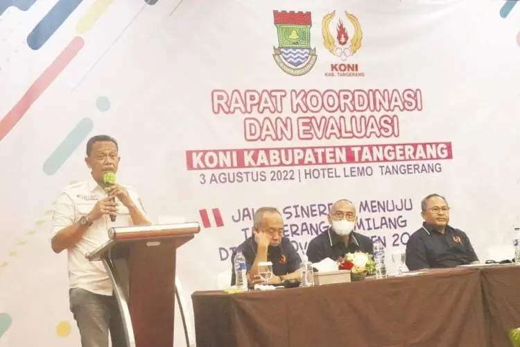 Jelang Porprov, KONI Kabupaten Tangerang Gelar Rakor dan Evaluasi