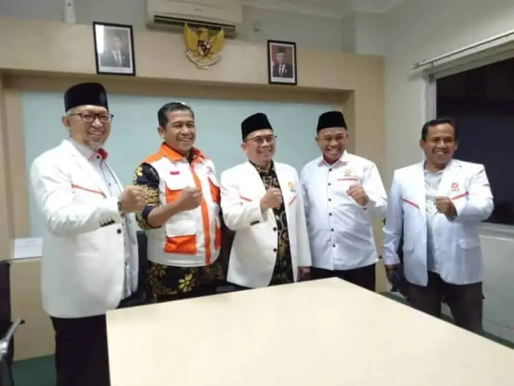 Jajaran pengurus DPW PKS Banten. (HERMAN SAPUTRA/SATELITNEWS.ID)