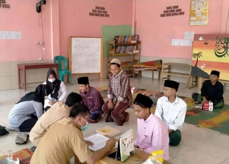 Sambangi Ponpes, IU Kabupaten Tangerang Gercep Eliminasi TBC di Kabupaten Tangerang