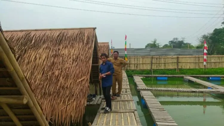 Lahan Bengkok yang Tergenang Air di Julang Kab. Serang Akan Dimanfaatkan Budidaya Nila