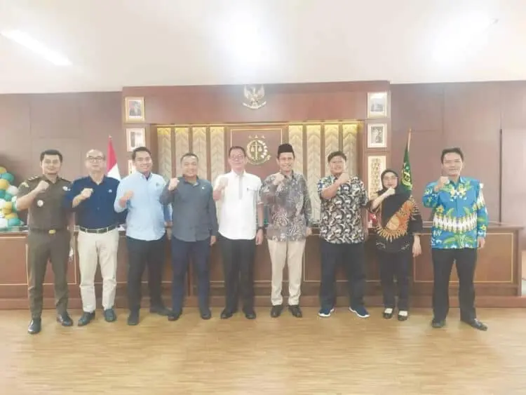 KPU Sambangi Kejaksaan Negeri Tangsel