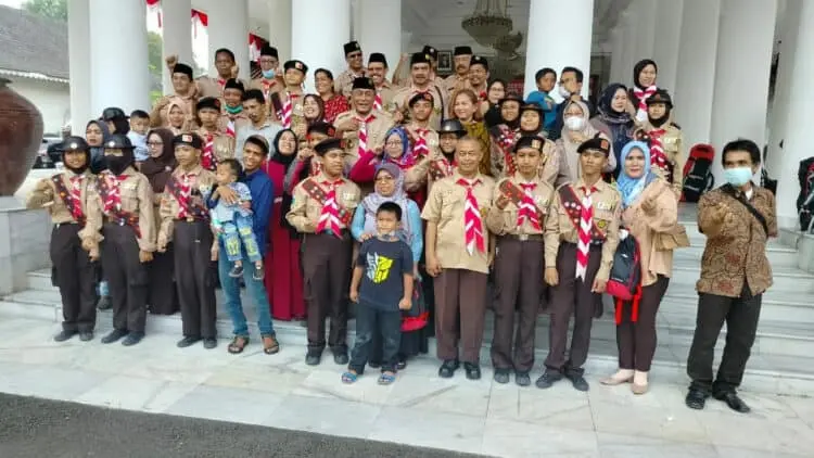 Ikuti Jamnas, Anggota Pramuka Penggalang Kwarcab Serang Siap Tampilkan Tari Ringkang Jawari