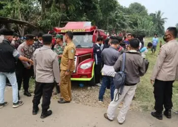Tragedi Odong-odong maut, yang tewaskan beberapa orang penumpangnya, dilintasan kereta api tanpa palang, beberapa waktu lalu. (ISTIMEWA)