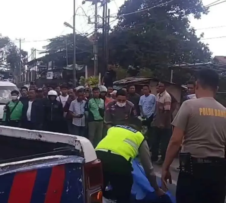 Laka Lantas di Serang, Akibat ini Pengendara Motor Tewas di Tempat