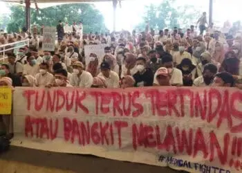 Tuntut Kejelasan Status, Honorer Non Kategori di Lingkungan Pemprov Banten Padati Plaza Aspirasi KP3B
