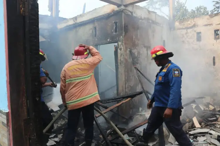 Ponpes di Tunjung Teja Terbakar, Kerugian Ditaksir Capai Rp 200 Juta
