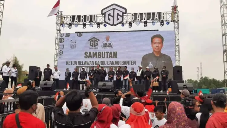 Simpatisan Ganjar di Tangerang Raya Deklarasikan Dukungan Maju di Pilpres 2024