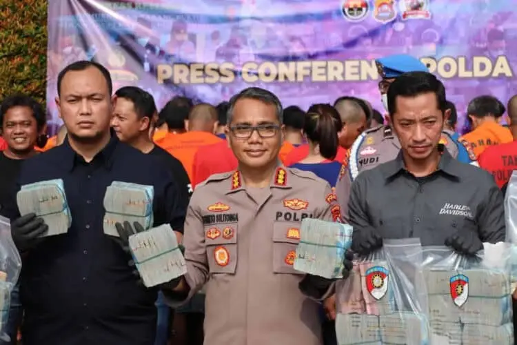Polda Banten Temukan Perusahaan Judi Berkedok Jasa Periklanan