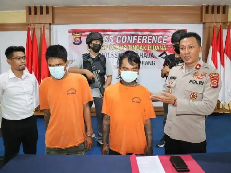 Pecahkan Kaca Truk di Pintu Tol Balaraja Timur, Dua Preman Terancam 5 Tahun Penjara