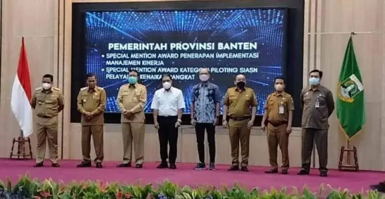 Pemprov Banten Terima Empat Penghargaan dari BKN, Ini Kategorinya