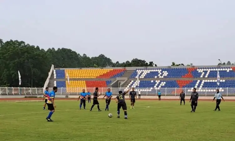 Seru, Tim Sepakbola DPRD Kota Tangerang Menang atas Forkopimda 1-0