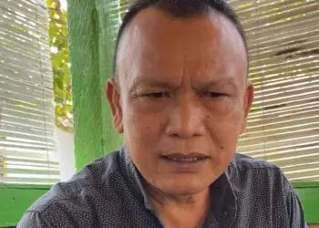 Ketua Laksar Berkah Pandeglang, H. Udin Saprudin. (NIPAL SUTIANA/SATELITNEWS.ID)