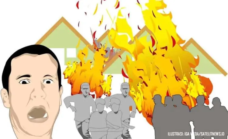 13 Rumah di Neglasari Terbakar, Diduga Ini Penyebabnya