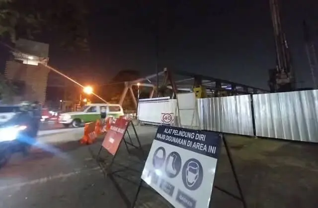 Jembatan Cisadane Kota Tangerang Mulai Dibongkar, Perhatikan Pengalihan Arus Lalin Berikut